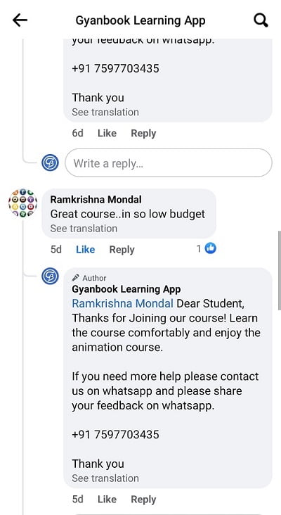 2d animation course gyanbook learning app reviews (2)