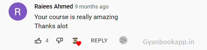 gyanbook learning app animation course yt reviews (6)